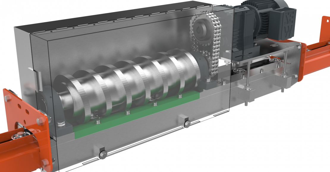 D8 Helical Screw Drive with cover